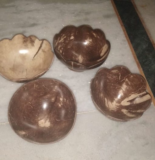 Coconut Shell Serving Bowl