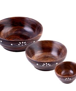 Alternative view of Wooden Serving Bowls