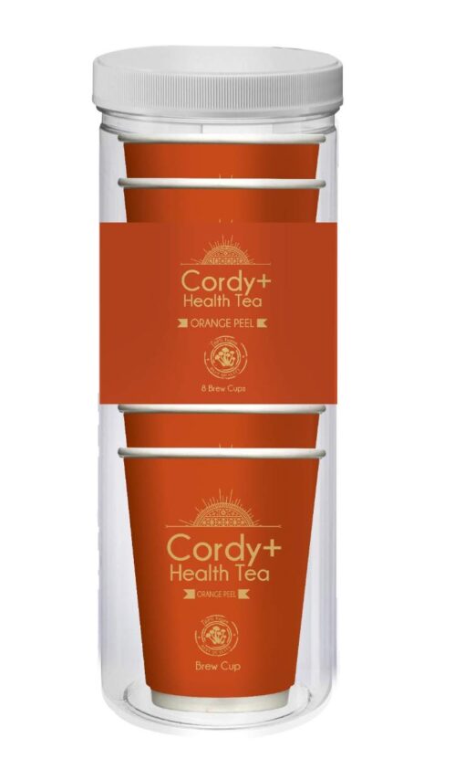 Cordy+ Orange Health Tea – Instant Brew Cup - Image 4