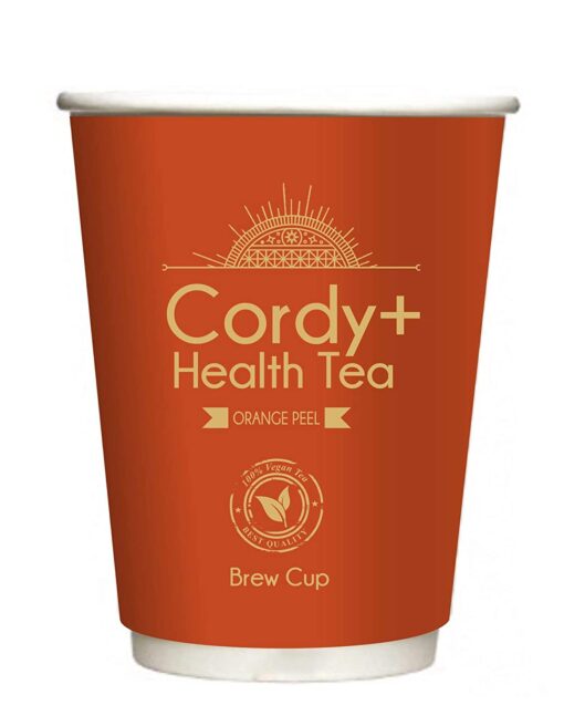 Cordy+ Orange Health Tea – Instant Brew Cup