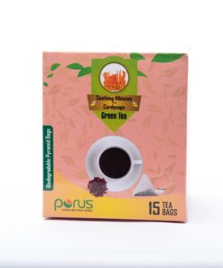 Soothing and Uplifting Hibiscus and Cordyceps Green Tea