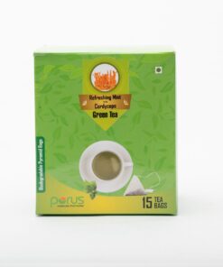 Refreshing Mint and Cordyceps Green Tea
