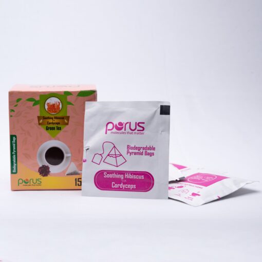 Soothing and Uplifting Hibiscus and Cordyceps Green Tea - Image 5